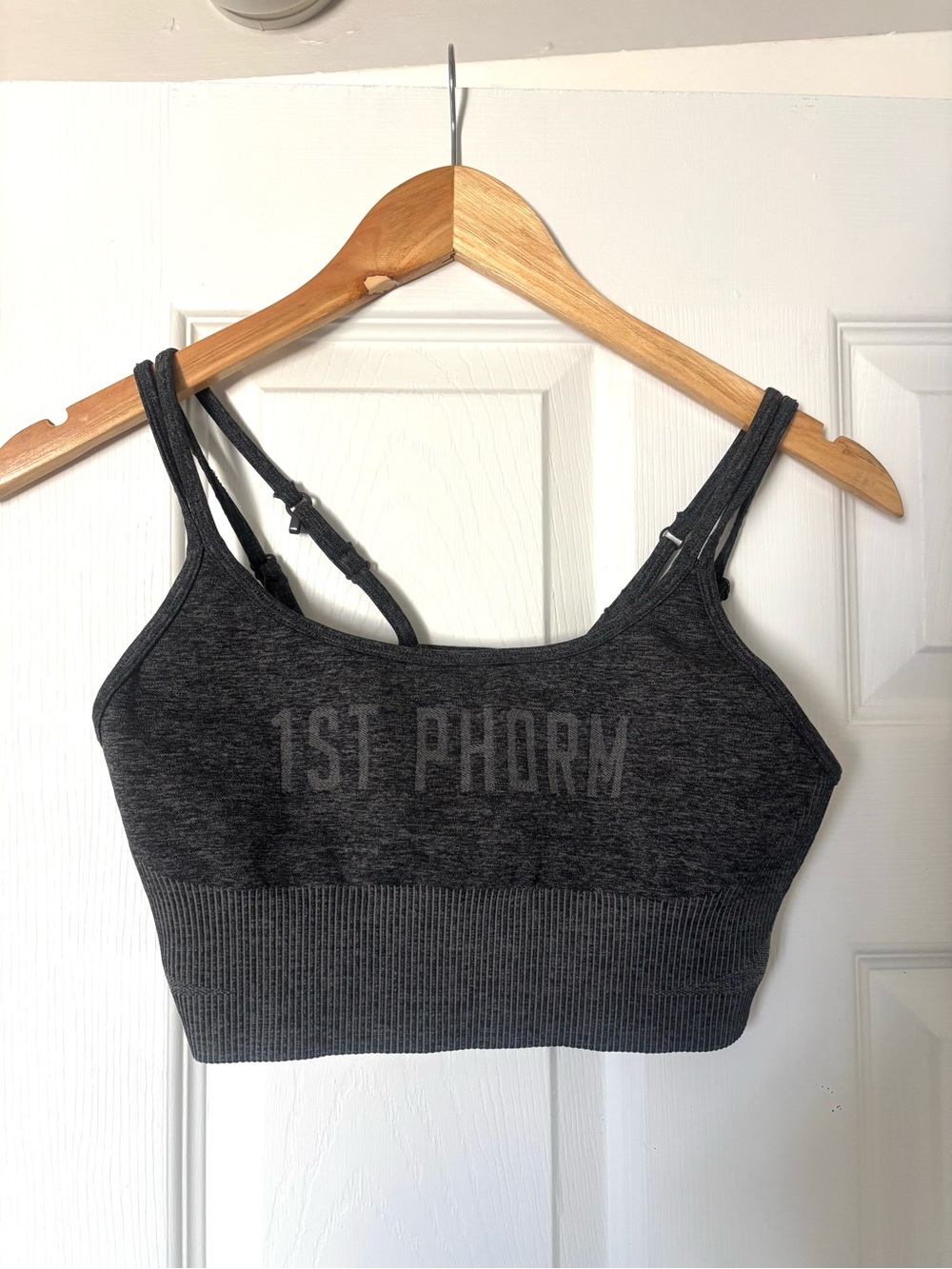 1st Phorm Women's Seamless Sports Bralette - Charcoal